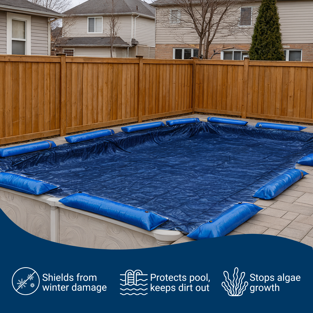 Premium Rectangle Winter Cover, 8-Year - 2